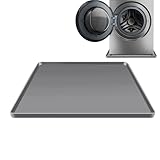 gifyym Kühlschrankmatte 60 x 59 cm, Silikonmatte für Mini-Kühlschrank, Abtropfschale für Gefrierschrank, wiederverwendbare Basis für Kühlschrank, Klimaanlage, Co