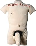 Kremers Schatzkiste Sexy Männertorso Kissen Kuschel-Ersatz | Plüsch für Frauen Lustiges Geschenk | Weicher Sixpack Oberkörper | 45 cm Höhe | Waschbar | Sexy Kuschelkissen