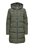 ONLY Damen ONLDOLLY LONG PUFFER COAT OTW NOOS 15205369, Grape Leaf, M