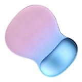 Silikon-Pad mit Handgelenkkissen, atmungsaktiv, ergonomisch, Computer-Pad, Tastaturen, Handgelenkauflage für Computer