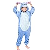 LXWINNER Unisex Jumpsuits, Tier Flanell Strampler Overall, Unisex Erwachsene Kinder Pyjamas Jumpsuit, Cartoon Kostüm Onesie Jumpsuit Tier Relax Kostuem Pyjama Halloween Schlafanzug Cosplay