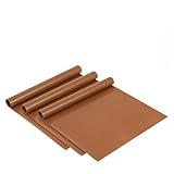 Dauerbackfolie, Backpapier Wiederverwendbar, Dauerbackfolie Für Backblech 40x30cm, 12 Stück, Wiederverwendbares Backpapier, Backfolie Wiederverwendbar