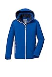killtec Jungen Funktionsjacke/Outdoorjcake mit Kapuze KOW 369 BYS JCKT, dunkel stahlblau, 152, 42163-000