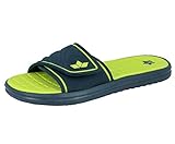 Lico Herren Barracuda V Badeschuhe, Marine Lemon, 44 EU