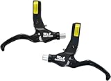 ZEOSS Dia-COMPE MX-2 BL200 V-Brakes Caliper Brake Lever Set (L+R), Black, DP2849-Y