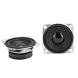 Ouitble Bluetooth-Lautsprecher, 2 Stück, 2 Zoll, 4 Ω, 3 W, hohe Empfindlichkeit, leistungsstarker Bass, Full-Range-Audio-Lautsprecher für Multimedia-Unterhaltung