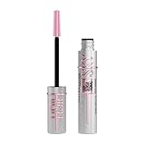 Maybelline New York Lash Sensational Space Diamond, silber glitzernde Topcoat für ein schimmerndes Augen-Make-Up, Extreme Länge & volles Volumen, Intensiver Look, Sky High, 7.5 ml