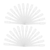 Hoement 50 Stück Whiteboard Marker Trocken Abwischbar Löschbare Stifte Whiteboard Marker Dünn Trocken Abwischbar Mit Radierkappe Für