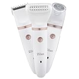 Damenrasierer elektrisch 3in1 Akku Damen Intimbereich Damen Trimmer Elektrisch Beine Frauenrasierer Beinrasierer Lady Rasierer Lady Shaver