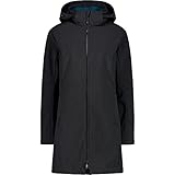 CMP, Woman Parka Zip Hood, Woman, Antracite-Deep Lake, 46
