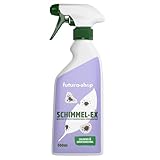 Schimmelentferner Spray 500 ml - Chlorfreies Schimmelspray gegen Schimmelpilze, Bakterien & Stockflecken - Anti-Schimmel-Spray ohne Chlor für Bad, Wände, Tapeten & mehr