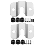 ifundom 2 Stück Dartscheibenhalterung mit Wandbefestigung Schrauben und Abstandshaltern Robuste Dartscheiben Wandhalterung für Spielzimmer Büro und Bar Universell Kompatibel