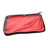 Happyyami Tischtennistasche Für Schläger Tischtennisschlägerabdeckung Für Spiel Tischtennis Tennisschlägerhalter Schlägertasche Rot Pp