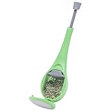 ETZRYSYB Teesieb, Tee-Injektor-Filter, Gadget, Kunststoff, eingebauter Kolben, starker Geschmack, Teebeutel