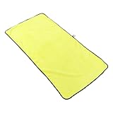 BUGUUYO Badetuch Für Haustiere Haustier Schnell Trocknendes Handtuch Katze Bademantel Handtuch Hundehandtuch Saugfähiges Trockenhandtuch Für Hunde PIPI-Pads Für Hunde Ballaststoff Yellow