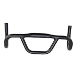 POENVFPO Bike Bent Bar Rennradlenker, Ergonomisches Design für Komfort, Konstruktion aus Aluminiumlegierung mit Vielseitigem Frontend-Design, Einfache Installation und Leicht, Stilvoll und (31,8 *