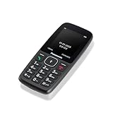 Panasonic KX-TF400EXB 4G Benutzerfreundliches Tastenhandy, Volte, verlässliche 200 Std. im Standby-Modus, USB-C-Ladefunktion, 2,4-Zoll-Display, Bluetooth, LED Taschenlampe, IP44 wasserfest, Schwarz