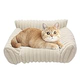 Njidher Sofa für Katzen, Sofa für den Innenbereich, waschbar, für Katzen und Hunde, Wohnzimmer, Schlafzimmer, Haus, Reise, Wohnung