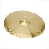 Becken-Set, 20,3 cm, 25,4 cm, 30,5 cm, 35,6 cm, 35,6 cm, 40,6 cm, 45,7 cm, 50,8 cm, Legierung, Messing, Schlagzeug, Splash-Ride, Standard-Becken für Trommel (45,7 cm)