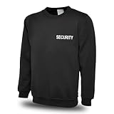 FaPak Sweat-Shirt Sweat Security Bedruckt vorne und hinten Gr. M
