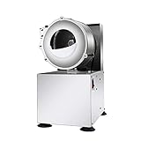 CAFIEDR Elektrische/manuelle Gemüse-Schreddermaschine Hochleistungs-Lebensmittelschneider Professionelle Schneidemaschine Slicer für Obst Gemüse(Elektrisch)