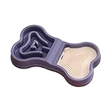 Arroopu Näpfe Für Hunde Für Futter Und Wasser | Sanfte Fütterung Spülmaschinenfestes Zubehör | Hundenapf Zur Verlangsamung Der Fressgeschwindigkeit,Für Welpen Für Zuhause, Reise, Innen- Und