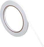 Dpm tapes Doppelseitiges Klebeband für kreative Hobbys, hochtransparent, keine Schere erforderlich, Klebeband für Fotografie, Pakete für Festivals, unsichtbares Klebeband (6 mm x 20 m)