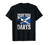 Lustiger schottischer Dartpfeile, Hobby-Dartspieler T-Shirt