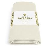 Lotuscrafts Yogadecke Baumwolle Savasana [200 x 150 cm] - Meditationsdecke - Widerstandsfähig & Langlebig aus 100% Baumwolle - Yoga Decke für Endentspannung