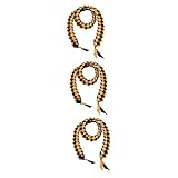 Tofficu 3St Ehrenseil der Abschlusssaison Ornamente benutzerdefinierte Abschlussstola Vorhang Girlande Karte bastelset bastelsachen Abschluss-Ehrenseil Abschlusskostüm-Accessoire Polyester