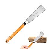 Bündigschnittsäge | Doppelschneidige japanische Zug-Handsäge | Feinschnitt Holzbearbeitung Japanischer Zug glatt für Tischlerei Schneiden DIY Projekte