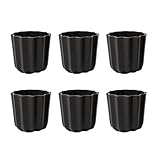 6 x Antihaft-Kanälen, Kuchenformen, Muffins, hohe Temperaturen, Backwerkzeug für Kuchen, Pudding und Mousses