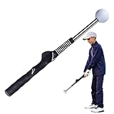 Ericetion Golf Swing Trainer Aid Teleskopischer Golf-übungs-aufwärmstab Golf-trainingszubehör Für Kraftflexibilität Und Tempotraining