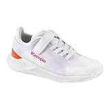 Kempa Kourtfly Kids Sport-Schuhe, weiß/lila, 30 EU