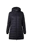 HORZE Damen Reitmantel Charlotte, Gesteppte Reitjacke Winter, wasserdicht, Blau, 40