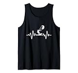 Kitesurfing Herzschlag I Love Surfing Kitesurfer Tank Top