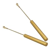 ADOCARN 2st Wanduhrwerk Ersatz Für Metallpendel Ersatz-wanduhrpendel Taktversorgung Wohnheimdekorationen Uhrenteil Uhrpendel Aus Legierung Wanduhr Pendel Pendeluhr Quarz Golden