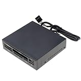 Fegtrtyoa 3,5 - -HDD -Festplattenlaufwerkskompatible -Integrierter Kartenleser USB Hub Tflash Memory Card Writer Adapter für PC -Fall