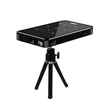 Tragbarer 4K-DLP-Mini-Projektor mit WLAN, Bluetooth, 1080P, 8G, Theater, Outdoor-Projektor, tragbares 3D-Filmstativ mit Projektor, mobiles Mini-Video und HD-Outdoor-Theater-Film, unterstützt Bluetooth
