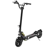 DUALTRON Erwachsener Elektroroller Togo 36 V / 12 Ah, 420 W Motor, Reichweite bis zu 30 km, 25 km/h, schnell, leistungsstark und komfortabel, Schwarz