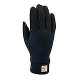 Carhartt Herren Stretch-Fleece Handschuhe für kaltes Wetter, Schwarz, X-Large