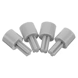 BESPORTBLE 4 Stück Motoradapter Wellenkupplung aus Kunststoff Kompatibel mit Lego Kreuzwellen Radverbinder Spielzeugauto Roboterzubehör für Selbstgemacht Robotik Projekte