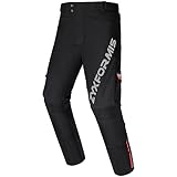 Motorrad Hosen Herren mit Protektoren und Reflektoren, Wasserdicht Winddicht Textil Motorradhose mit Atmungsaktiv Thermofutter, für Sommer und Winter