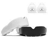 Musivon Zahnschutz Kinder 9-15 jahre (2 Stück) - Mundschutz Hockey Jungen für Boxen Kampfsport Mma Football Muay tha Ice Hockey