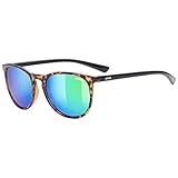 uvex Unisex – Erwachsene, LGL 43 Sonnenbrille, havanna/green, one size