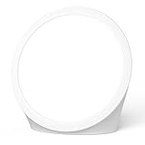 Tageslichtlampe 10000 Lux Sonnenlicht mit 3 Lichtfarben, 6 Timern, 5 einstellbaren Lichtintensitäten und Memoryfunktion, Sonnenlampe UV-frei für schreibtisch