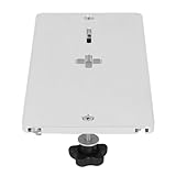 Elektrische Jig Saw Flip Board, Aluminium Legierung Router Tisch Einlage Platte für Holz Bearbeitung, Router Einsatz Platte Kit Montage Grundplatte mit Schrauben, Muttern, Unter