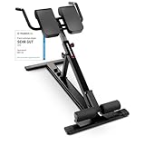 Sportstech 6in1 Bauch- und Rückentrainer für zuhause, Multifunktion Hantelbank verstellbar, training bench press bank, Deutsche Qualitätsmarke, Bauch Beine Po Sit Up bank für Home