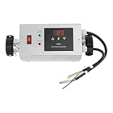 Mejiaren Wasser-Heizung-Thermostat Schwimmbad, Pool-Heizung Elektrische Wasser-Heizung, Hochwertigem Edelstahl, für Familienbäder, Wellness-Clubs, Hotels und Private Schwimmbäder usw