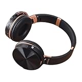 Generico Mit Geräuschunterdrückung - Faltbare Kopfhörer mit Stereo und Bass, Wireless On-Ear | Für TV, Telefon, Computer, PC-Spiele, Sport, Reisen, Training, Arbeit